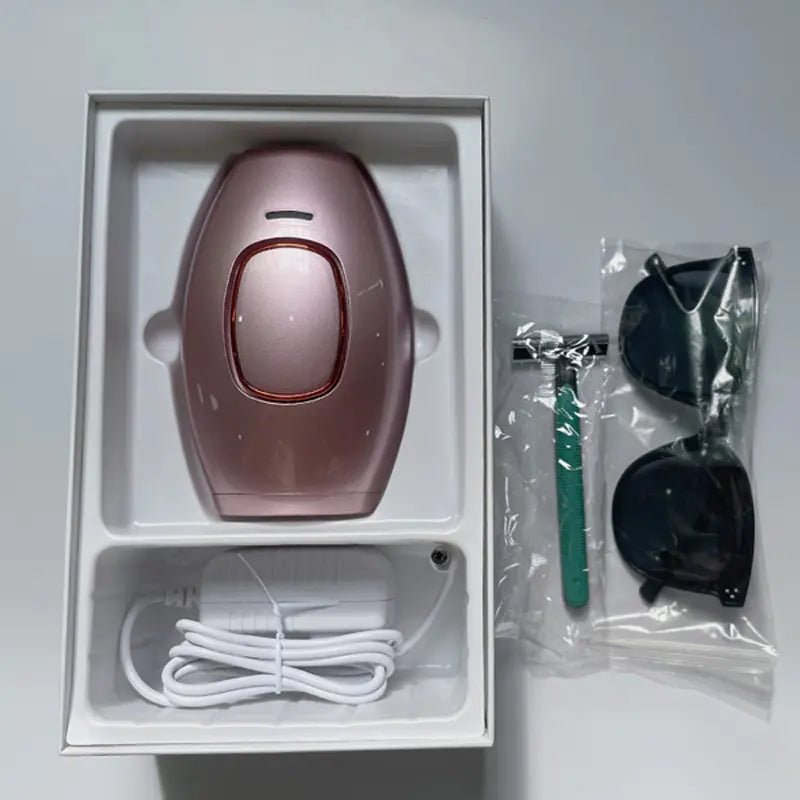 Home Use Laser Hair Removal Device - Permanent Hair Growth Control | Store Deals