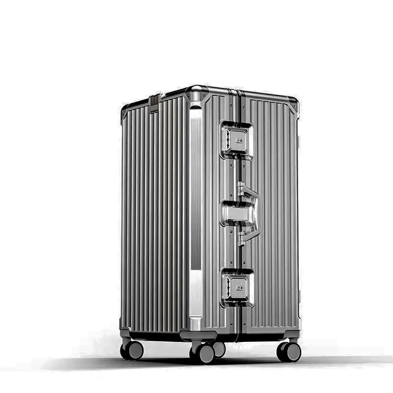 Aluminum Frame Luggage Suitcase, Large Capacity, Stylish - Store Deals