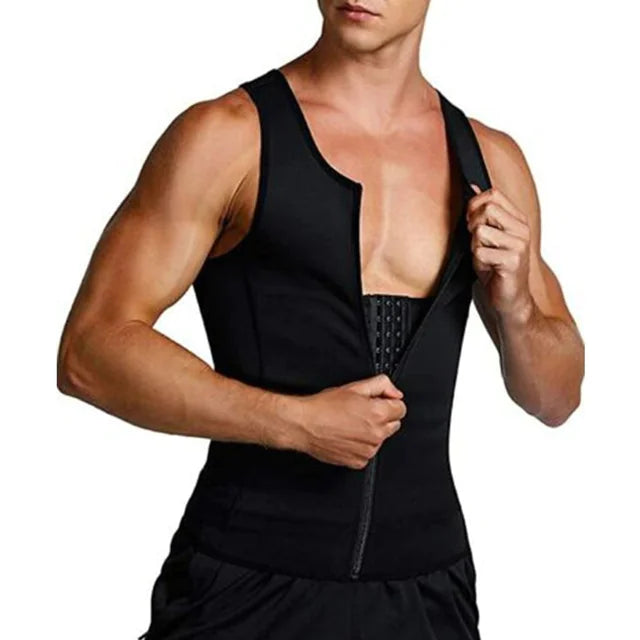Men's Sauna Corset Slimming Vest | Enhance Your Figure - Store Deals