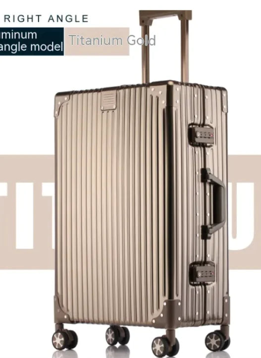 Aluminum Magnesium Alloy Trolley Case - Store Deals