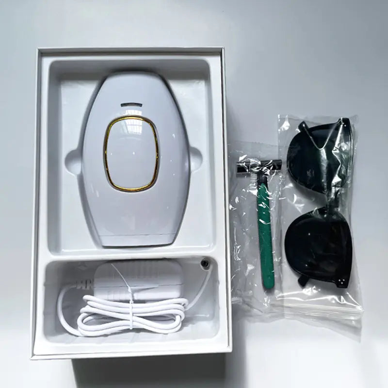 Home Use Laser Hair Removal Device - Permanent Hair Growth Control | Store Deals