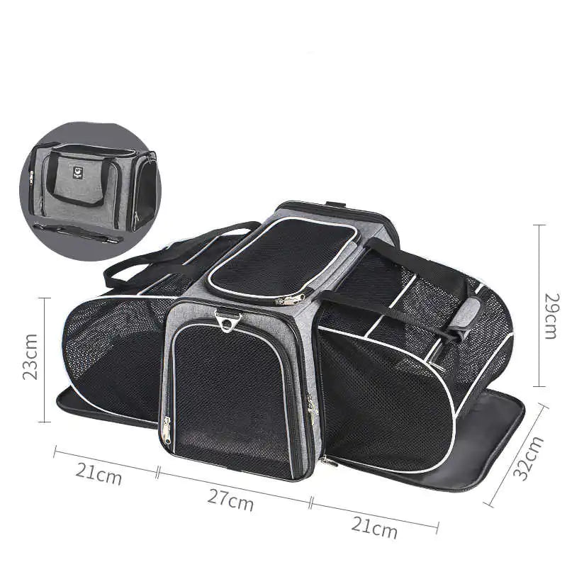 Large Capacity Portable Dog Backpack Space Capsule
