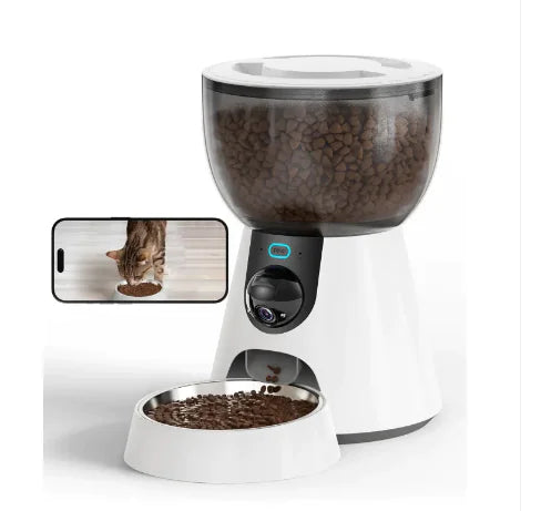 Automatic Cat Feeder With Camera - Monitor Your Pet Remotely