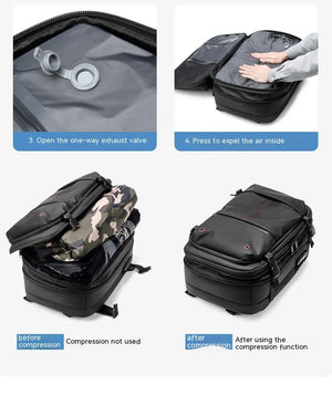 Vacuum Compression Large-capacity Backpack - Store Deals