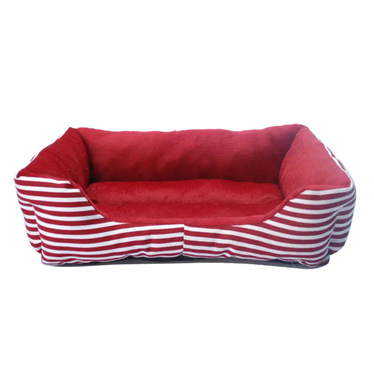 Luxury Retro Square Pet Bed and Sofa for Dogs