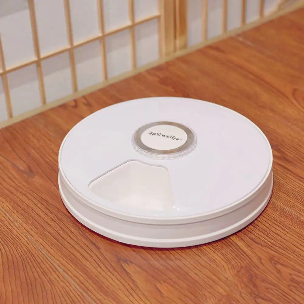 Automatic Pet Feeder with Voice Recorder and 6 Grids - Premium Quality