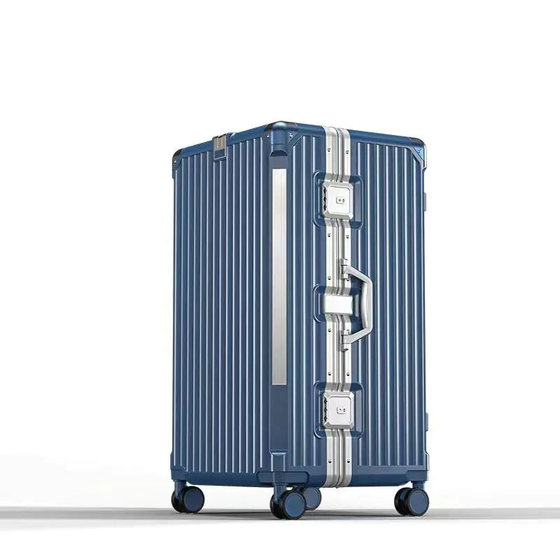 Aluminum Frame Luggage Suitcase, Large Capacity, Stylish - Store Deals