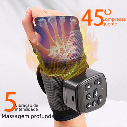 Rechargeable Wrist Massager with Heat Therapy - Ultimate Relaxation