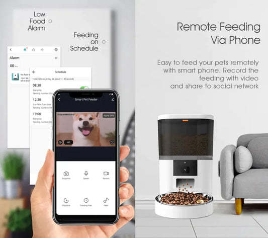 Automatic Pet Feeder - Convenient and Reliable - Store Deals