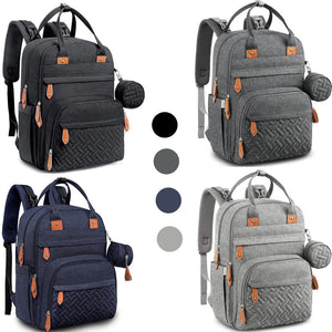 Spacious Portable Double-Shoulder Diaper Bag for Moms - Store Deals