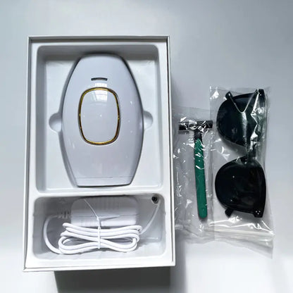 Home Use Laser Hair Removal Device - Permanent Hair Growth Control | Store Deals