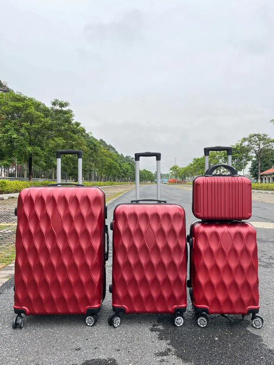 4-Piece ABS Spinner Luggage Set (14/20/24/28 Inch) - Store Deals
