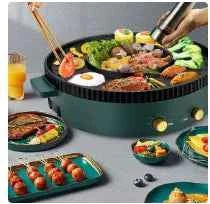 Non-Stick Electric Hot Pot Pan - Multi-Functional & Efficient - K-star