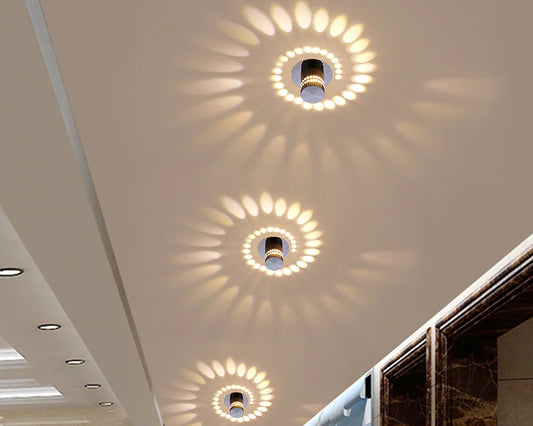 Modern LED Color-Changing Corridor Wall Light Fixture - Store Deals