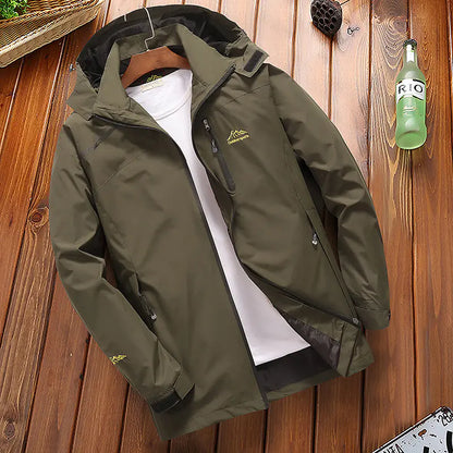 Men's Loose Outdoor Windproof Jacket for Climbing - Store Deals