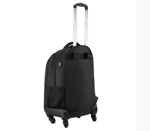 Men's Business Wheeled Backpack Trolley Travel Bag - Store Deals