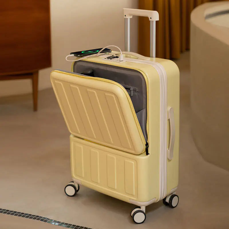 20-Inch Multifunctional PC Luggage with Wheels - Store Deals