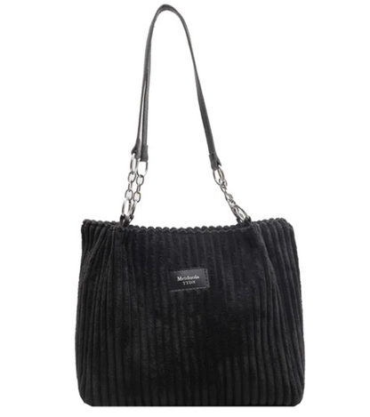 Solid Style Shoulder Bag - Store Deals