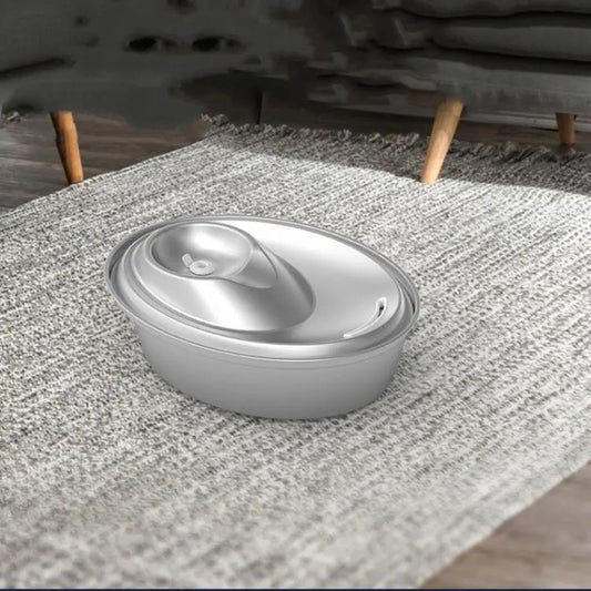 Stainless Steel Pet Water Dispenser with Filtration