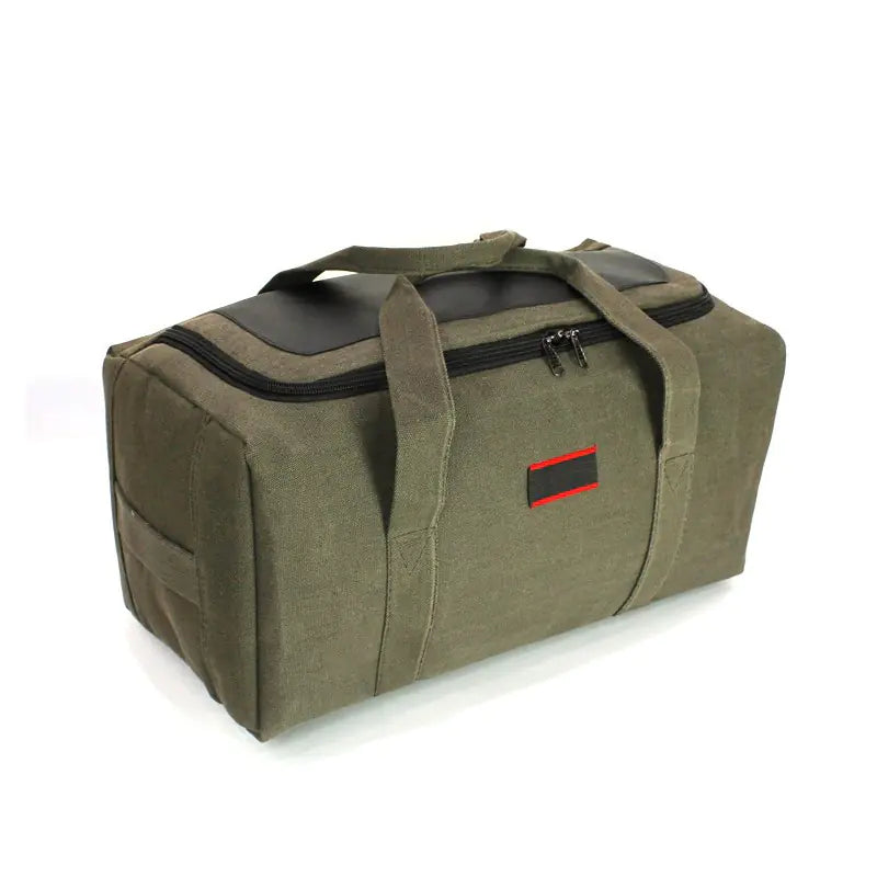 Large Capacity Canvas Travel Bag for Men - Durable & Stylish
