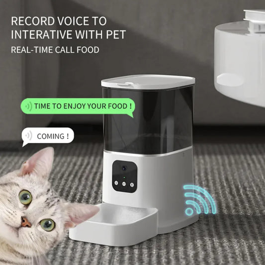 Smart Automatic Pet Feeder - WiFi & Voice Control | Store Deals