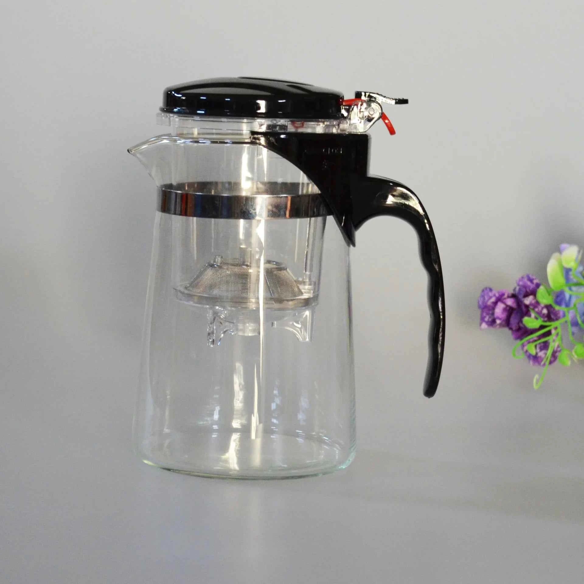 Tea Brewing Pot with Filter - Perfect Set for Tea Lovers with Cups