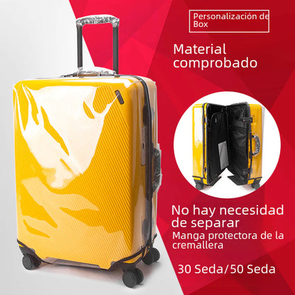 Transparent PVC Luggage Cover for Travel Suitcases - Store Deals