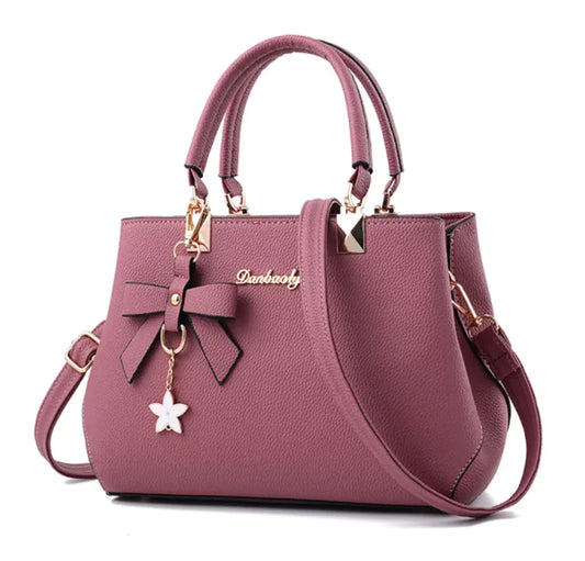 Litchi Pattern One-Shoulder Handbag - Store Deals