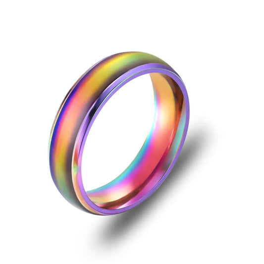 Color Changing Temperature Ring-Mood Ring with Color Shift Technology