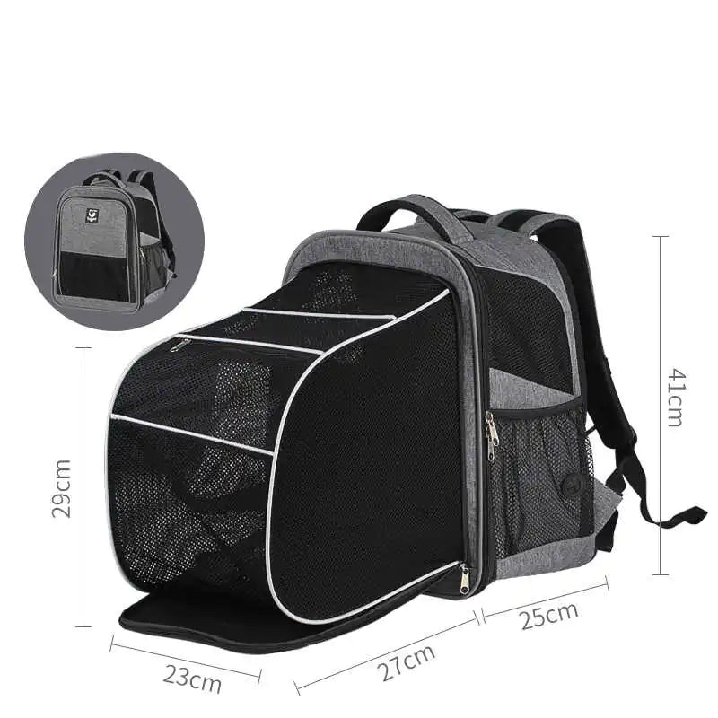 Large Capacity Portable Dog Backpack Space Capsule