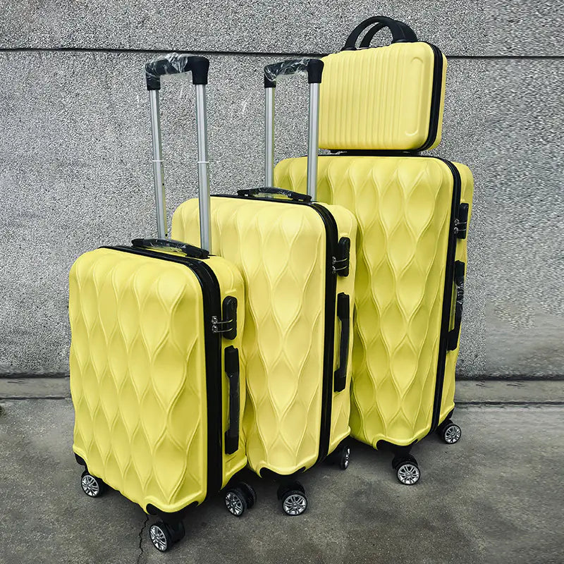 4-Piece ABS Spinner Luggage Set (14/20/24/28 Inch) - Store Deals