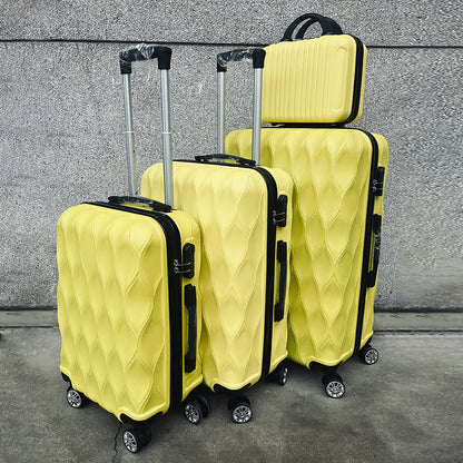 4-Piece ABS Spinner Luggage Set (14/20/24/28 Inch) - Store Deals