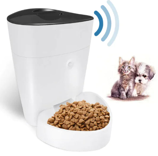 Automatic Smart Pet Feeder | Programmable & Portable - TechPets