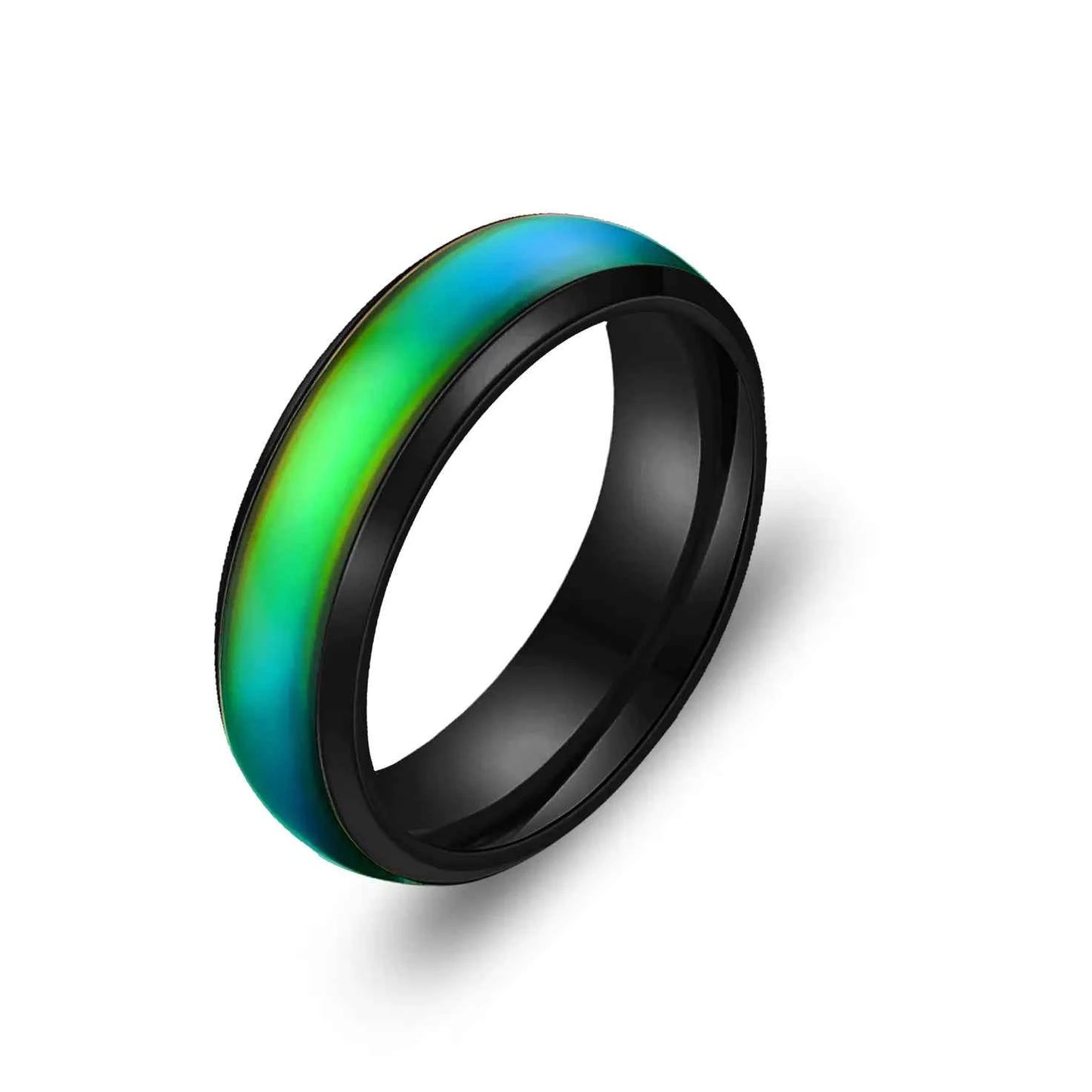 Color Changing Temperature Ring-Mood Ring with Color Shift Technology