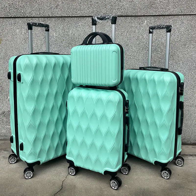 4-Piece ABS Spinner Luggage Set (14/20/24/28 Inch) - Store Deals