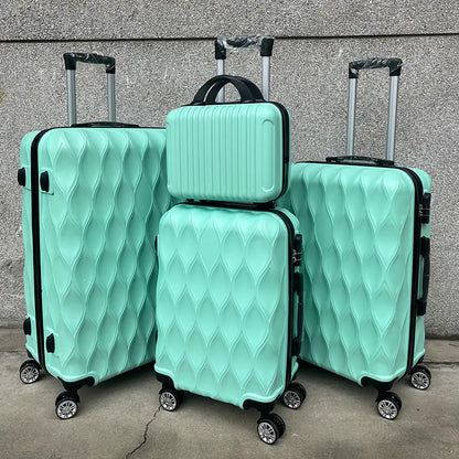 4-Piece ABS Spinner Luggage Set (14/20/24/28 Inch) - Store Deals