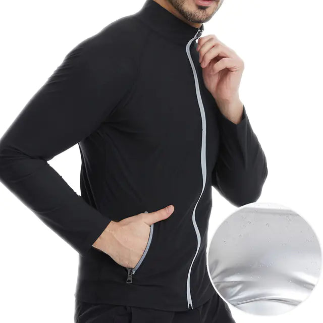 Men's Sauna Slimming Jacket | Weight Loss & Shaping - FitZone
