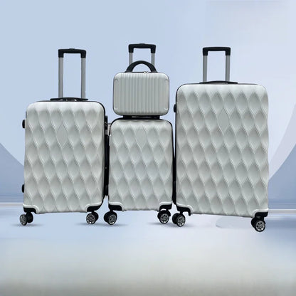 4-Piece ABS Spinner Luggage Set (14/20/24/28 Inch) - Store Deals
