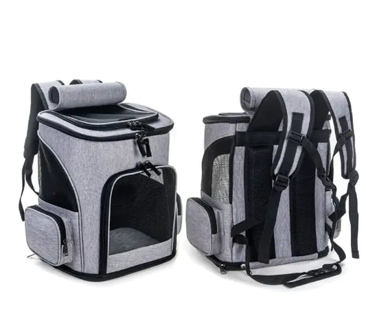 Foldable Pet Backpack | Portable & Comfortable - HappyPets