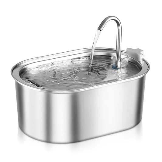 Stainless Steel Pet Water Dispenser with Filter