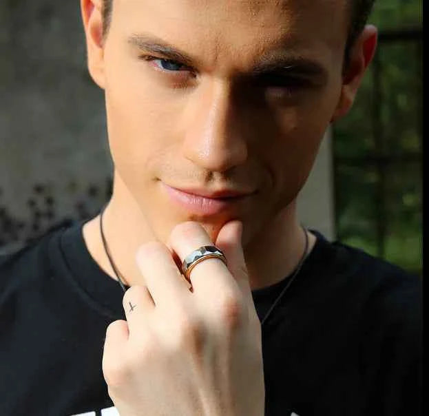 Tungsten Gold Ring - Stylish Design for Every Occasion, Elegant Looks