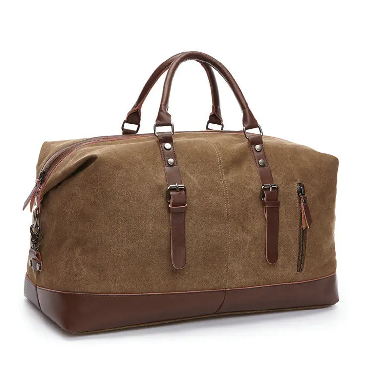 Retro Canvas Travel Bag - Large Capacity for Men & Women