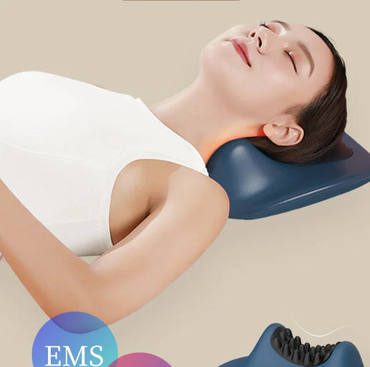 Multifunctional Neck Massager with EMS and Heat Pillow - Ultimate Relaxation