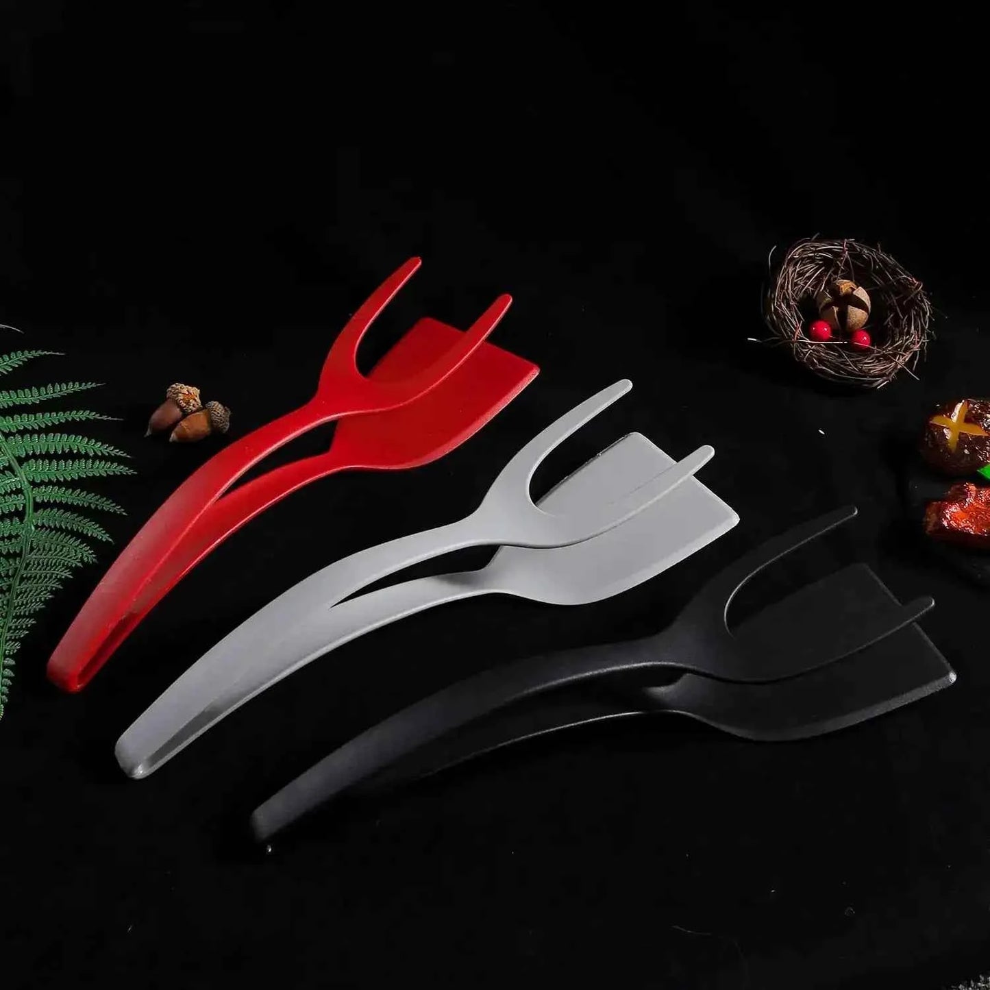 Grip Flip Tongs - Versatile Kitchen BBQ Utensil for Perfect Grilling