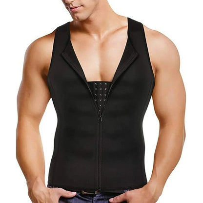 Men's Sauna Corset Slimming Vest | Enhance Your Figure - Store Deals