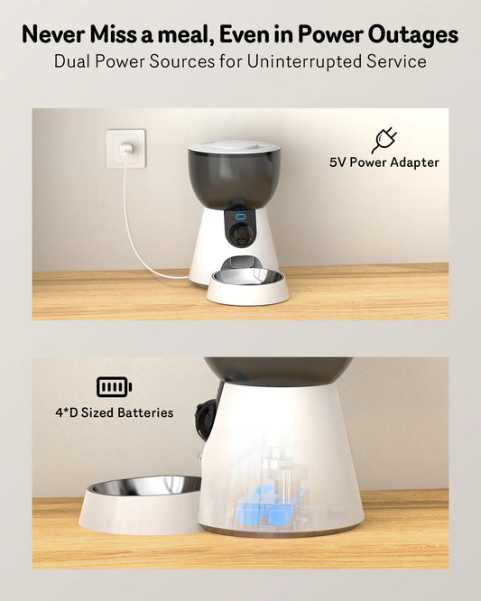 Automatic Cat Feeder With Camera - Monitor Your Pet Remotely