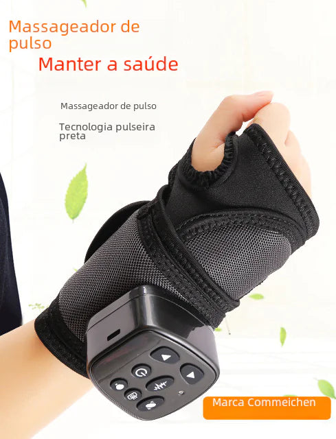 Rechargeable Wrist Massager with Heat Therapy - Ultimate Relaxation