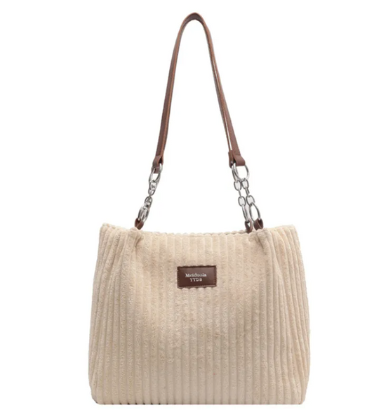 Solid Style Shoulder Bag - Store Deals