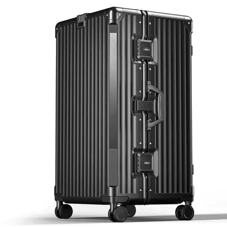 Aluminum Frame Luggage Suitcase, Large Capacity, Stylish - Store Deals