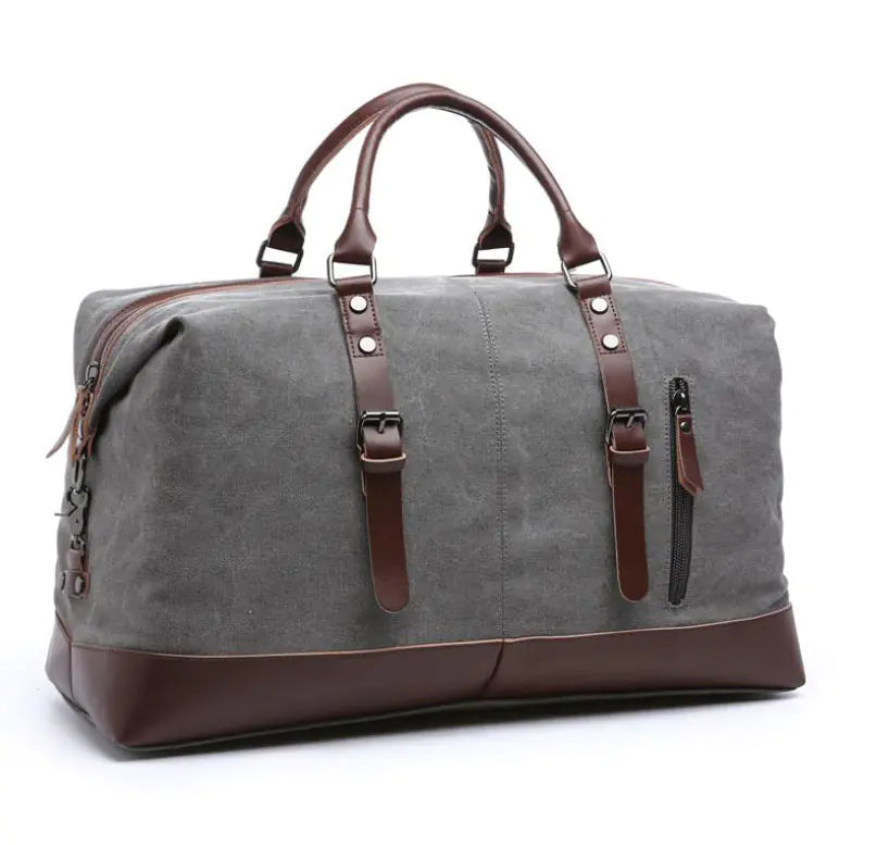 Retro Canvas Travel Bag - Large Capacity for Men & Women